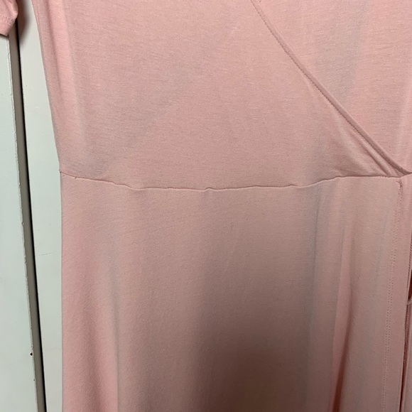 Pink Wrap Dress - Picture 8 of 14